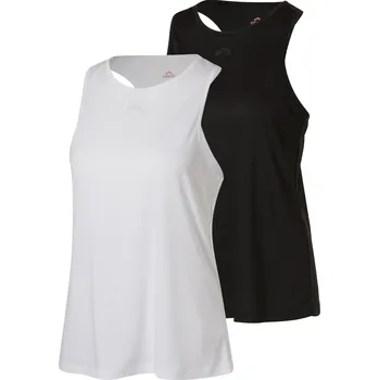 CRIVIT Dámský funkční top, 2 kusy (černá/bílá, M (40/42))