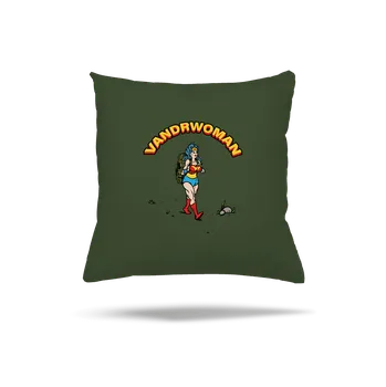 Polštář Bastard Vandrwoman polštář Olive Green