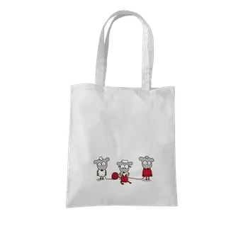 Bastard Koloběh vlny taška White