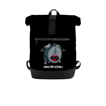 Městský batoh Bastard Jsem přetaženej batoh Black