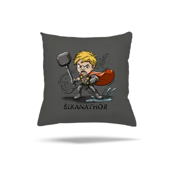 Polštář Bastard ŠikanáThor polštář Gray Pol