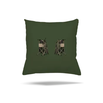 Polštář Bastard Myslivec a kazatelna polštář Olive Green