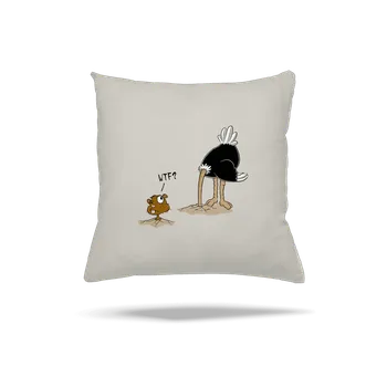 Polštář Bastard Pštrosí překvápko polštář Stracciatella