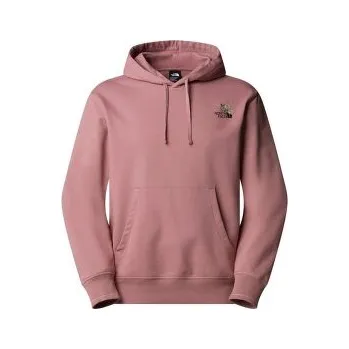 Dámská mikina The North Face FLOWER DOME RELAXED HD SWEATSHIRT-GPH NOSTALGIA ROSE růžová M