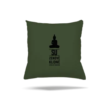Polštář Bastard Su zenově klidné polštář Olive Green