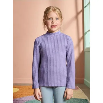 Dívčí oblečení Sinsay - Svetr z žebrované pleteniny - fialová - WK171-40X - WK171-40X-134