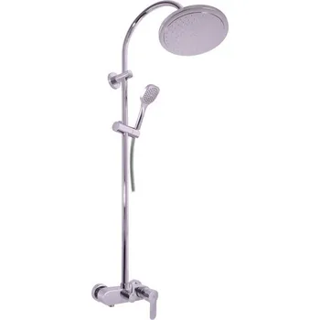 Vodovodní baterie Vodovodní baterie sprchová ZAMBEZI s hlavovou a ruční sprchou, Barva: chrom, Rozměr: 150 mm