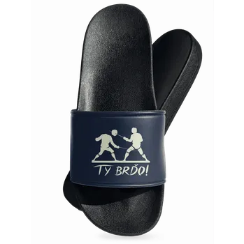 Pánské pantofle Bastard Ty brďo pantofle Navy