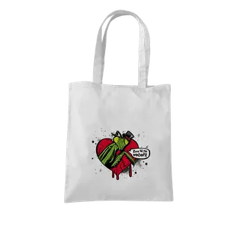 Nákupní taška Bastard K sežrání taška White