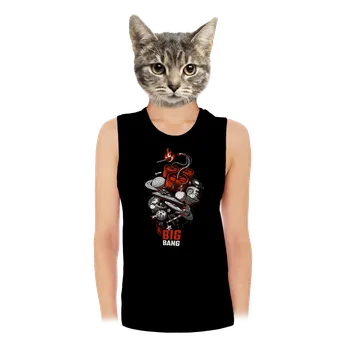 Bastard Big Bang dámské tílko volné Black