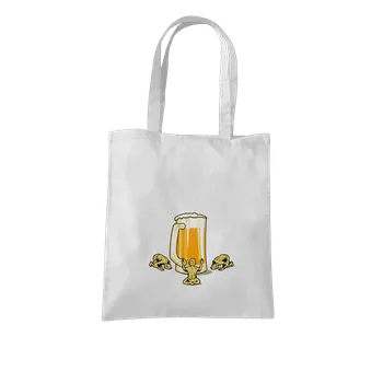 Nákupní taška Bastard Piviště taška White