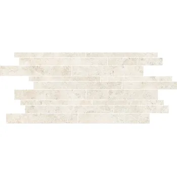 Landstone Mattoncino Raw White - dlaždice mozaika 30x60 krémová LST884N