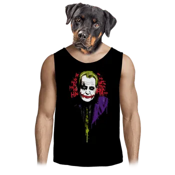 Pánské tílko Bastard Zeman Joker pánské tílko Black