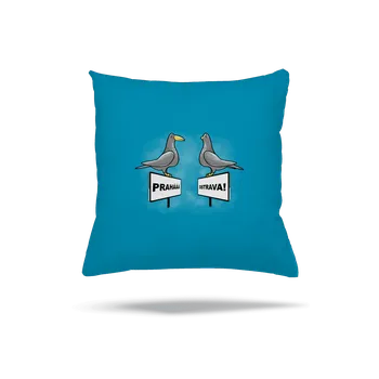Polštář Bastard Zobáci polštář Blue Turquoise