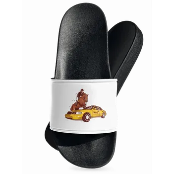 Pánské pantofle Bastard Taxis pantofle White