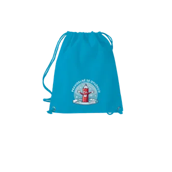 Sportovní vak Bastard Pravidelně se otužkuji vak Blue Atol