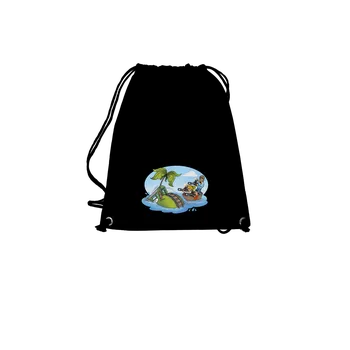 Sportovní vak Bastard Ostrov železnice vak Black