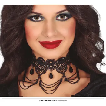 Náhrdelník Guirca Náhrdelník s kamínky a řetízky