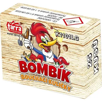 Zábavní pyrotechnika BOUCHACÍ KULIČKY BOMBÍK - 25 ks 4/40/25