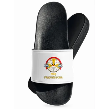 Pánské pantofle Bastard Pracovní doba pantofle White