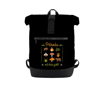 Městský batoh Bastard Příroda mě chce zabít batoh Black