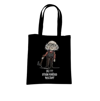 Bastard Neklidný - vlastní text taška Black