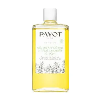 Tělový olej Payot Herbier Huile Corps Revitalisante tělový revitalizační olej s tymiánovým esenciálním olejem 95 ml