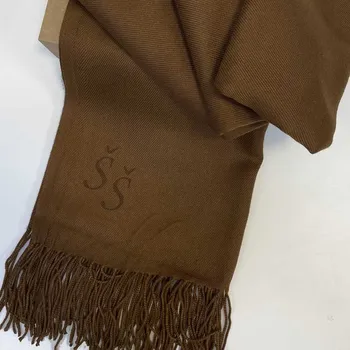 Šála Tvujoriginal Hnědá pašmína