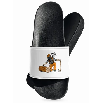 Pánské pantofle Bastard Dřevorubec pantofle White