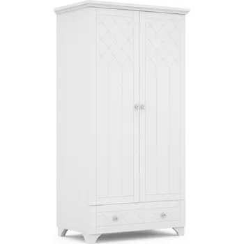 Šatní skříň Skříň 100 Royal White