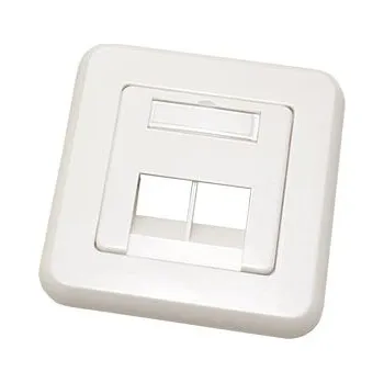 Elektroinstalační krabice ROLINE Kryt pro zásuvky pod omítku, bílý - 25.16.8398