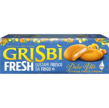 Grisbì Grisbi sušenky plněné krémem Dolce Vita 112g