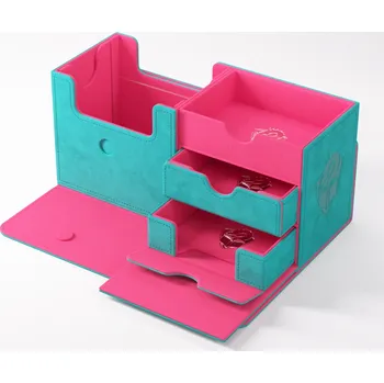 Karetní hra Krabička na karty Gamegenic - The Academic 133+ XL Convertible Teal/Pink