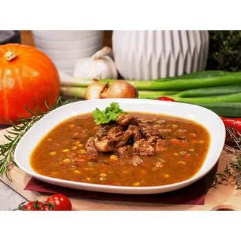 Hotové jídlo DOVAST Pikantní vepřová směs Velikost: Dvouporcové (800g)