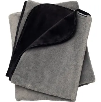 Liberator Fascinator Fur Throw Grey