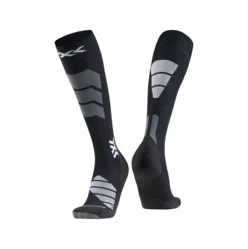 X-Bionic X-Socks Ski Expert Silk Merino OTC X Black/Light Grey černá 45-47 EU