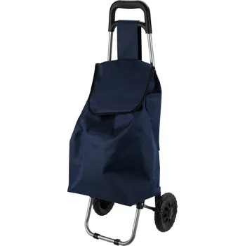 Nákupní taška na kolečkách 33 l, 53 x 31 x 18 cm, modrá