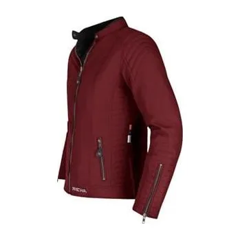Moto bunda Dámská moto bunda RICHA LAUSANNE burgundy 2H40637250