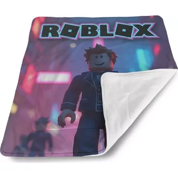 deka Sablio Dětská deka pro miminko ROBLOX Neonové město - 80x100 cm