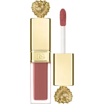 Rtěnka Dolce&Gabbana Flawless Everkiss Liquid Lip Mini matná tekutá rtěnka odstín 105 Respect - Rosy Nude 3 ml