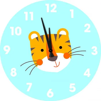 Hodiny Nástěnné dětské hodiny Tygr