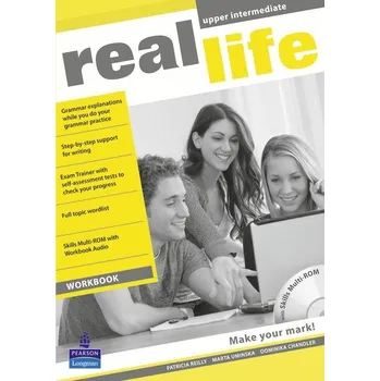Anglický jazyk Real Life Upper-intermediate Workbook + MultiROM