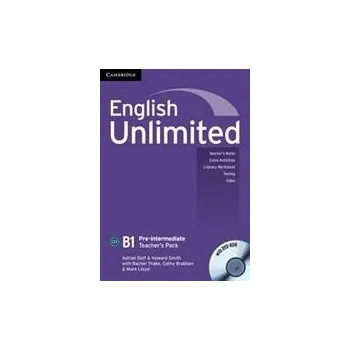 Anglický jazyk English Unlimited Pre-intermediate Teacher's Pack