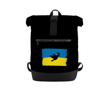 Městský batoh Bastard Ukrajina - Holubice batoh Black