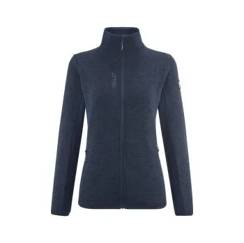 Dámská mikina Millet CHAMONIX KNIT JACKET WOMEN SAPHIR NEW modrá S