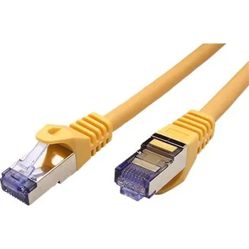 Síťový kabel ROLINE S/FTP patchkabel kat. 6a, Component Level, 2m, LSOH, žlutý - 21.15.2822
