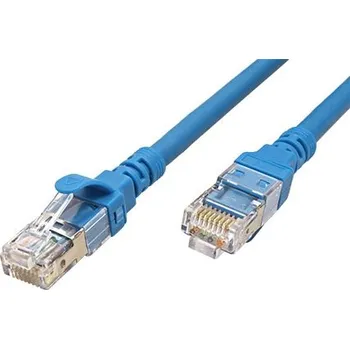 Síťový kabel ROLINE S/FTP patchkabel kat. 6, Component Level, LSOH, 1m, modrý - 21.15.2141