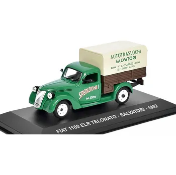 autíčko DeAgostini FIAT 1100 ELR SALVATORI 1952 - 1:43 časopis s modelem FIAT 1100 ELR SALVATORI 1952 - kovový model