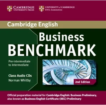 Anglický jazyk Business Benchmark Second Edition Pre-intermediate - Intermediate Class Audio CDs