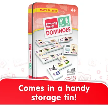 Rhyming Words Dominoes slova v rýmech v angličtině